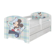 Kép 1/2 - Ágyneműtartós gyerekágy ágyráccsal - Disney Oscar - Mickey Mouse