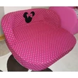 Kép 1/5 - Berry Baby Babakanapé  - Birdie (6 hónapos kortól 6 éves korig): Pink pöttyös Minnie fantázia, KIHAJTHATÓ, KÉSZLETRŐL