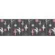 Kép 2/2 - Babzsák - pink Eco bőr - Wonderful Ballerina – csepp alakú 2in1