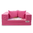 Kép 3/5 - Szivacs kanapéágy - gyerek EXTRA méret - pink – Princess - Diamond