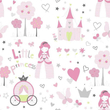 Kép 2/2 - Rori Sunshine ágyneműtartós kárpitos fotelágy: pink Little Princess hercegnős 2
