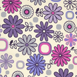 Kép 2/2 - Berry Baby WEXTRA szivacs kanapéágy felnőtt méretben: lila virágos 2