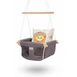 Kép 1/2 - Ugráló rugós hinta a Berry Baby-től - szürke oroszlános