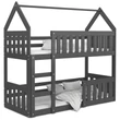 Kép 3/3 - Emeletes gyerekágy - Domek Mini - szürke