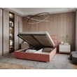 Kép 2/3 - Kárpitozott franciaágy keret - APOLLO - Paris lazac