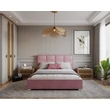 Kép 1/3 - Kárpitozott franciaágy - Apollo - Paris pink