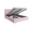 Kép 3/3 - Kárpitozott franciaágy keret - APOLLO - Paris pink