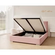 Kép 2/5 - Kárpitozott franciaágy keret - LUCERNA - Paris pink