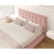 Kép 3/5 - Kárpitozott franciaágy keret - LUCERNA - Paris pink