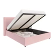 Kép 5/5 - Kárpitozott franciaágy keret - NOBILE - Paris pink