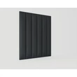 Kép 3/11 - a képen 6 db 70x10 cm-es fekete falpanel látható