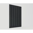 Kép 3/11 - a képen 6 db 90x10 cm-es fekete falpanel látható