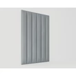 Kép 4/11 - a képen 6 db 90x10 cm-es szürke falpanel látható