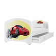 Kép 1/5 - Ágyneműtartós gyerekágy ágyráccsal - 4 méretben - Cool Beds - 17L Ferrari