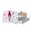 Kép 3/4 - Gyerekágy ágyneműtartóval - Cool Beds 90x180 cm - 48 Smile Hug