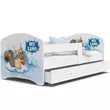 Kép 3/4 - Gyerekágy ágyneműtartóval - Cool Beds 80x140 cm - 51L Ice Land