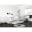 Kép 1/2 - Ágyneműtartós és pótágyas gyerekágy - Cool Beds - fehér