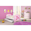 Kép 2/2 - DREAM leesésgátlós gyerekágy - 3 méretben: 07 Pink fairy RÓZSASZÍN TÜNDÉR 2
