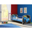 Kép 1/14 - Sweet Dream leesésgátlós gyerekágy matraccal - Sweet Dream - Blue car kék autós