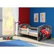 Kép 6/14 - Leesésgátlós gyerekágy - Sweet Dream 80x160 cm - 05 Red car matraccal