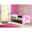Kép 3/14 - Leesésgátlós gyerekágy - Sweet Dream 70x140 cm - 07 Pink fairy matraccal