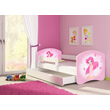 Kép 8/14 - Leesésgátlós gyerekágy - Sweet Dream 70x140 cm - 07 Pink fairy matraccal