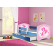 Kép 10/14 - Leesésgátlós gyerekágy - Sweet Dream 70x140 cm - 07 Pink fairy matraccal