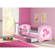 Kép 11/14 - Leesésgátlós gyerekágy - Sweet Dream - 07 Pink fairy matraccal