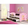 Kép 13/14 - Leesésgátlós gyerekágy - Sweet Dream 80x160 cm - 10 Pink teddy bear matraccal