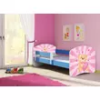 Kép 3/14 - Leesésgátlós gyerekágy - Sweet Dream 80x160 cm - 10 Pink teddy bear matraccal