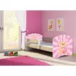 Kép 4/14 - Leesésgátlós gyerekágy - Sweet Dream 70x140 cm - 10 Pink teddy bear matraccal