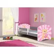 Kép 5/14 - Leesésgátlós gyerekágy - Sweet Dream 80x160 cm - 10 Pink teddy bear matraccal
