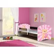 Kép 6/14 - Leesésgátlós gyerekágy - Sweet Dream 80x160 cm - 10 Pink teddy bear matraccal