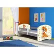 Kép 5/14 - Leesésgátlós gyerekágy - Sweet Dream 70x140 cm - 11 Dog matraccal