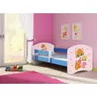 Kép 3/14 - Leesésgátlós gyerekágy - Sweet Dream 80x180 cm - 32 Kitties matraccal