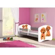 Kép 5/7 - Leesésgátlós gyerekágy - Sweet Dream 80x180 cm - 39 Puppies matraccal