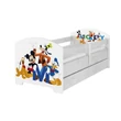 Kép 1/2 - Ágyneműtartós gyerekágy ágyráccsal - Disney Oscar - Mickey és barátai