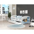 Kép 1/5 - Ágyneműtartós gyerekágy ágyráccsal - fekvőfelülete 80x160 cm - Cool Beds - Jégkorszak