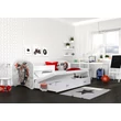 Kép 1/4 - Ágyneműtartós és pótágyas gyerekágy - Cool Beds - motoros