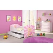 Kép 3/5 - Leesésgátlós gyerekágy - Dream 70x140 cm - 10 Pink teddy bear matraccal