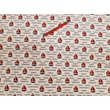 Kép 2/2 - 63x150 cm-es ÁGYTAKARÓ: SUNSHINE Piros apró vitorlás 2