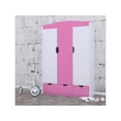 Kép 1/2 - Gardróbszekrény gyerekszobákba - Classic fehér-pink