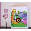 Kép 10/12 - Happy gardrób gyerekszobába - SZ11A - boldog állatok