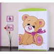 Kép 7/11 - Happy gardrób gyerekszobába - SZ11A - mackó masnival
