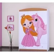 Kép 6/11 - Happy gardrób gyerekszobába - SZ11A - hercegnő és egyszarvú