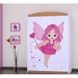 Kép 6/11 - Happy gardrób gyerekszobába - SZ11A - rózsaszín tündér