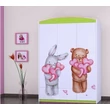 Kép 8/11 - Happy gardrób gyerekszobába - SZ11A - szíves állatok