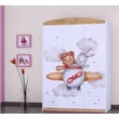 Kép 10/12 - Happy gardrób gyerekszobába - SZ11A - nyuszi és maci a repülőn
