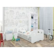 Kép 1/9 - Happy Design gyerekágy 90x180 cm-es - Három autó - szürke kerettel