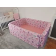 Kép 1/2 - Berry Baby Hempergő magas oldalfalakkal: Pónis keret-puncs fekvő